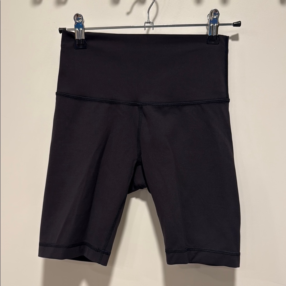 Black Women's High-Waisted Shorts
